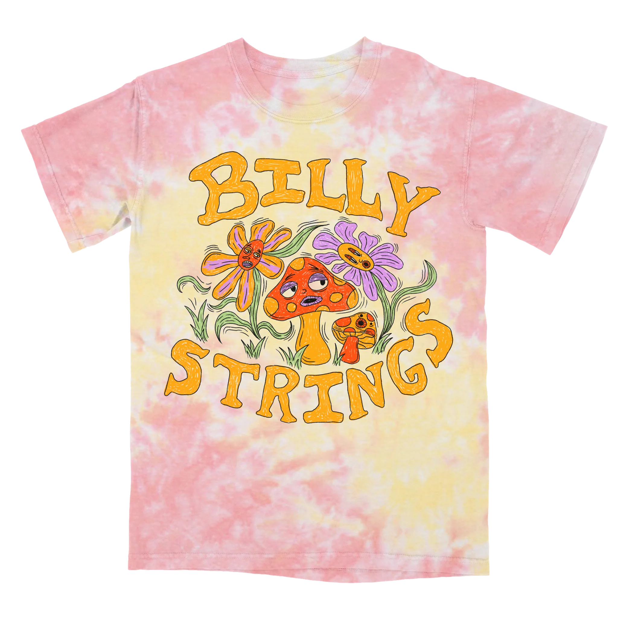 Mushroom Tie Dye Tee with Dates (Hailey Miller Beiden)