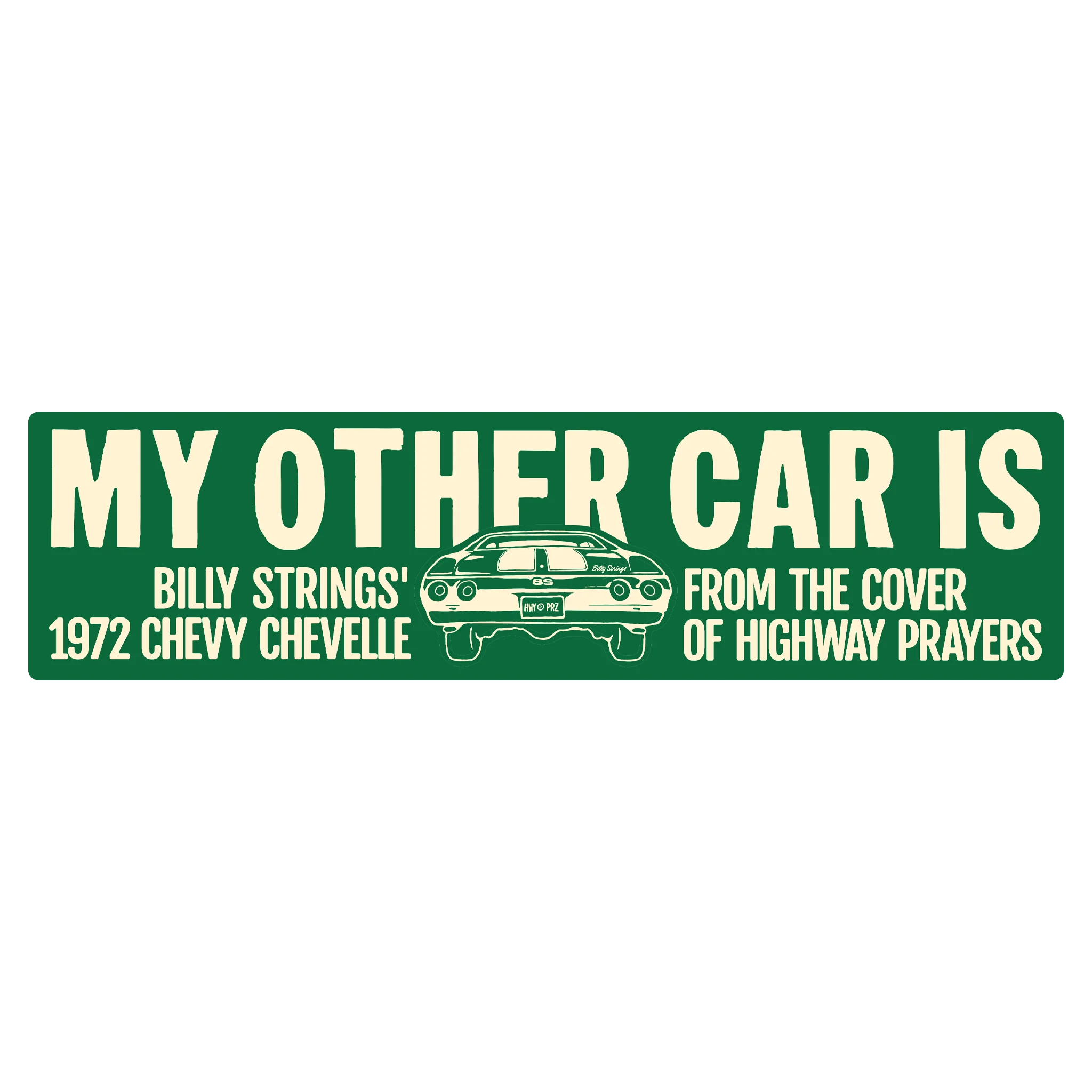 Bumper Sticker: My Other Car Sticker (Logan Fox)