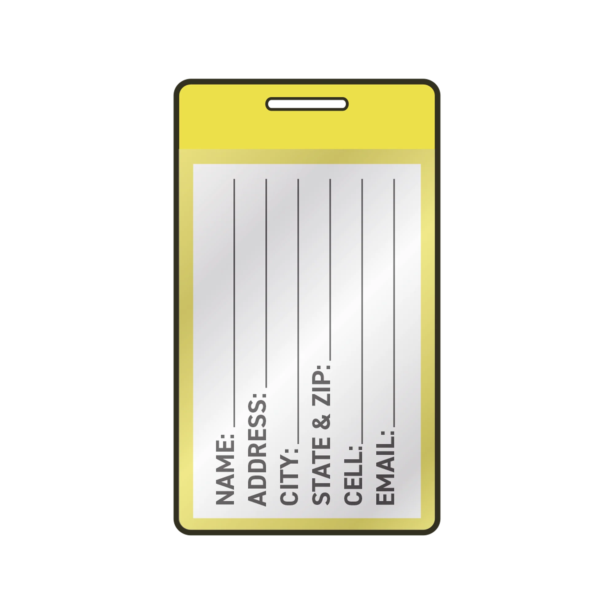 Luggage Tag: Inglewood, CA 2024 (Fez Moreno) - Image 2