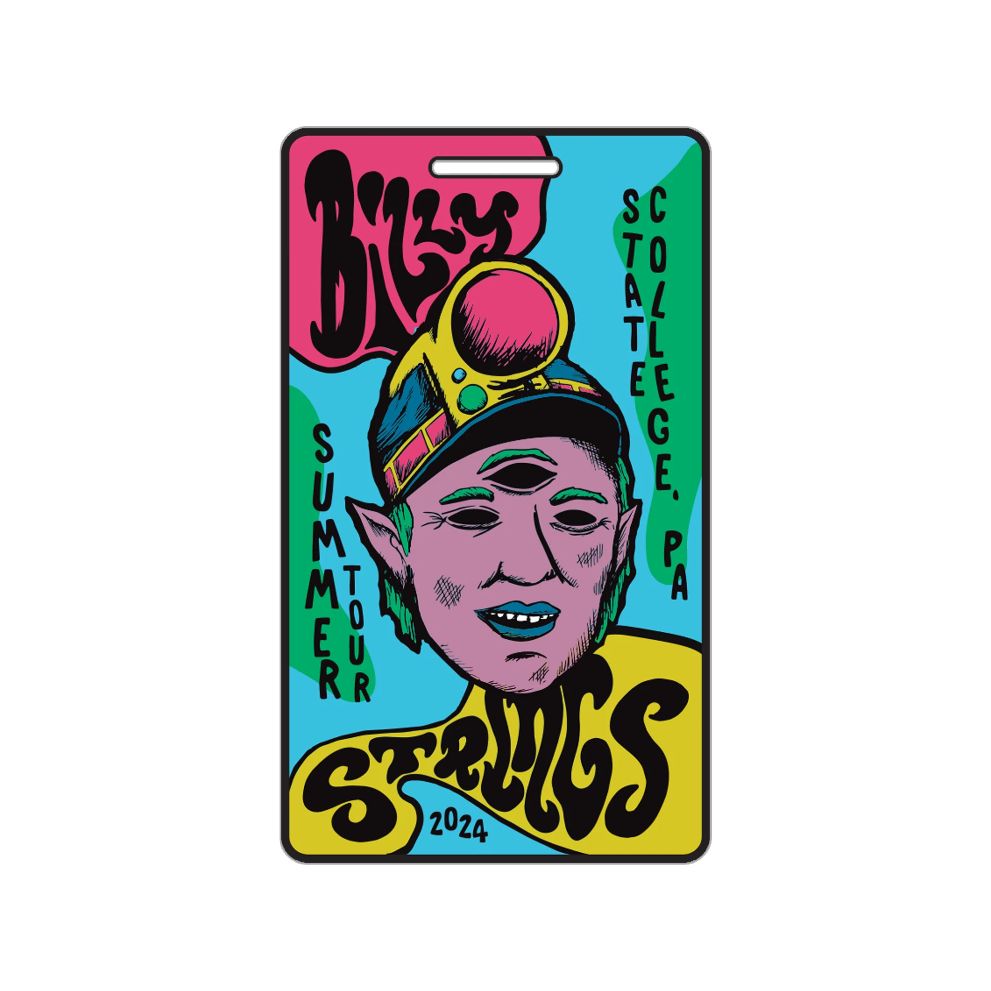 Luggage Tag: State College, PA 2024 (Brian Langan)