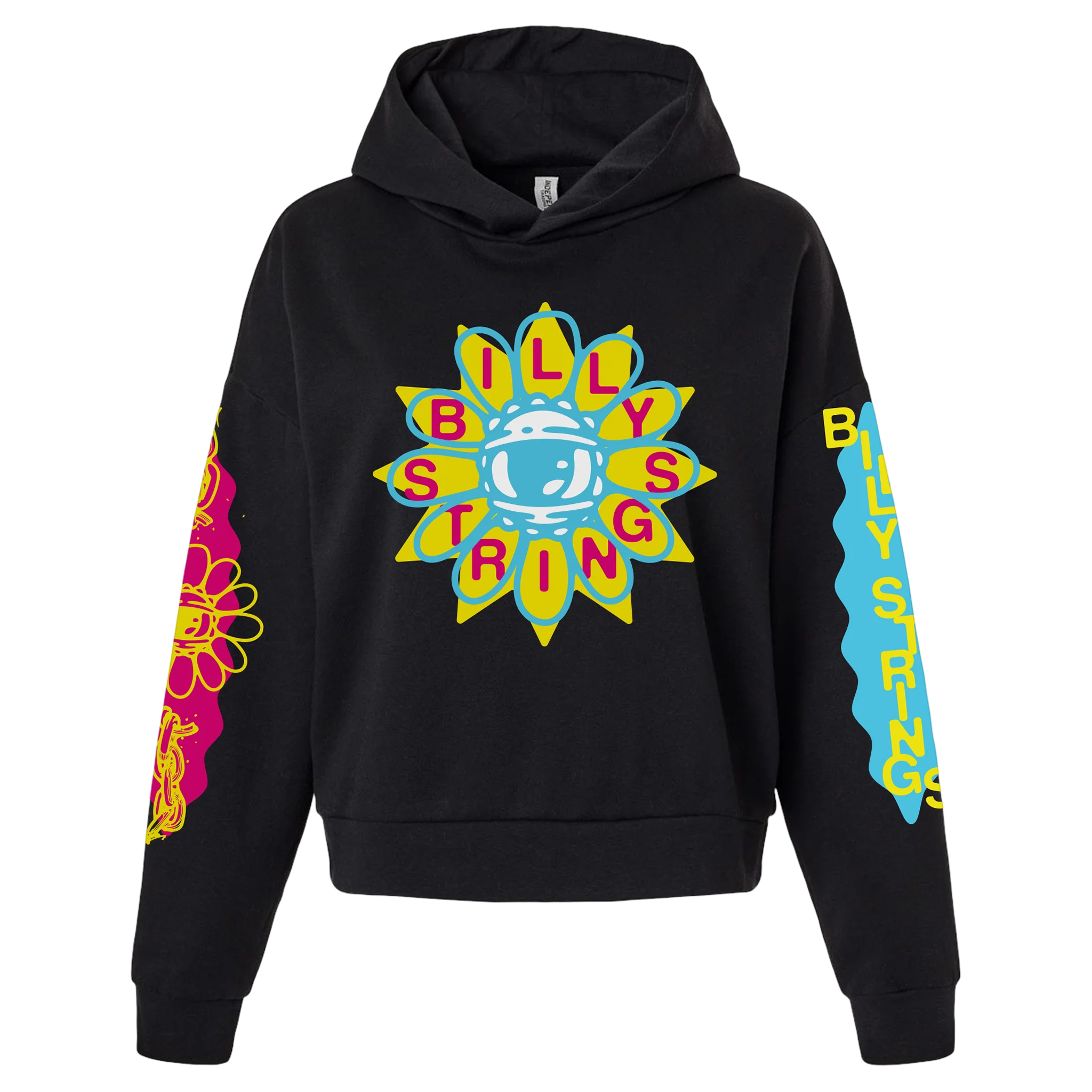 Seeing Flower Ladies Hoodie with Dates (Champagne Rodman)