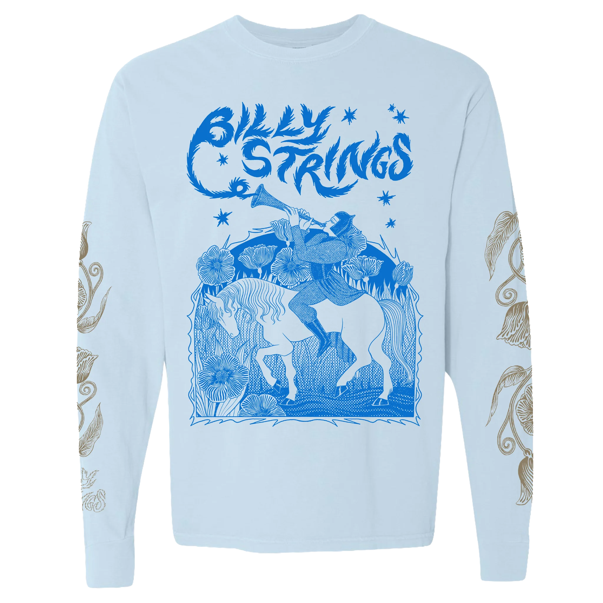 Troubadour Long Sleeve Tee with Dates (Anna Degnbol)